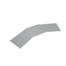 Крышка лестничного горизонтального угла 45 гр. 700 мм HD85 КМ-профиль (KLGL45-700 HD85)