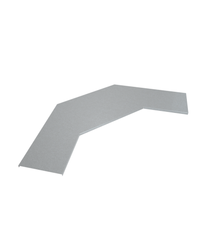 Крышка лестничного горизонтального угла 90 гр. 100 мм INOX304 КМ-Профиль (KLGL90-100 INOX304) в Назрани Аксессуары для лотков Pintop.ru