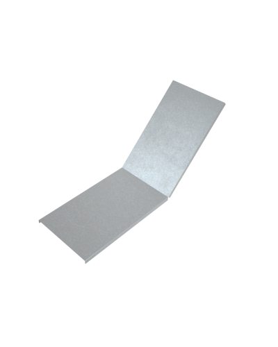 Крышка лестничного вертикального внутреннего угла 45 гр. 200 мм HD85 КМ-профиль (KLNL45-200 HD85) в Назрани Аксессуары для лотков Pintop.ru