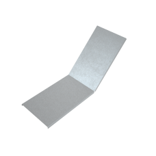 Крышка лестничного вертикального внутреннего угла 45 гр. 150 мм HD КМ-Профиль (KLNL45-150 HD)