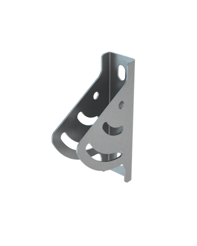 Крепление консолей без опоры к наклонным поверхностям HD85 КМ-профиль (UPDH HD85) в Назрани Аксессуары для лотков Pintop.ru