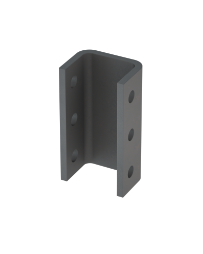 Крепление для профиля 50х35 мм приварное БП КМ-Профиль (KPP(бп)) в Назрани Аксессуары для лотков Pintop.ru