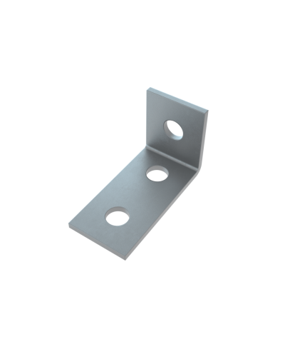 Уголок удлиненный (3 отверстия) HD КМ-Профиль (USG3 HD) в Назрани Аксессуары для лотков Pintop.ru