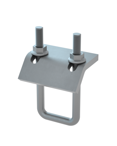 Зажим балочный усиленный 41 21-42 М8 КМ-Профиль (ZBU41 21-42 M8) в Назрани Крепеж Pintop.ru