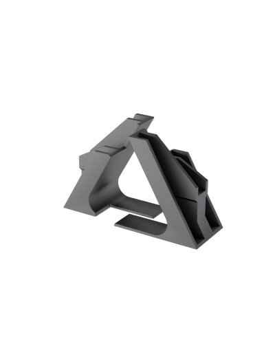 Универсальное крепление для кабеля диаметром 33-40 мм (основная часть) КМ-Профиль (UKK60) в Назрани Аксессуары для лотков Pintop.ru