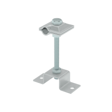 Универсальный соединитель на мостовой опоре для прутка Ø 5-10 мм H130 TD КМ-профиль (USMO-H130-5-10 TD)