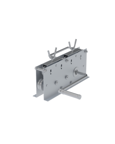 Выпрямительная машинка 9-роликовая для прутка Ø 6-10 мм и полосы от 10х3 мм до 40х4 мм КМ-Профиль (MRP9) в Назрани Монтажные материалы Pintop.ru
