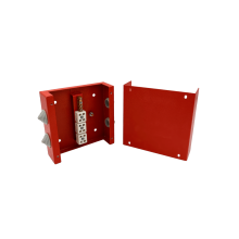 Коробка распределительная огнестойкая КРОПС, IP41, габаритные размеры 200х200х80 мм, для кабелей сечением до 2,5 мм2, 16 клемм КМ-Профиль (FRJB-KM-ST3-2.5-16-КРОПС-IP41)