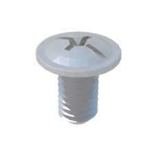 Винт М6х10 мм специальный DIN 7985 (упак. 200 шт) КМ-Профиль (V6-10)