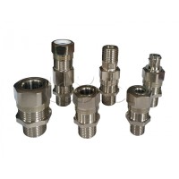 Металлический кабельный ввод взрывозащищённый Магнито-Контакт ВН25Мр20 (под металлорукав Ø20) 1ExdIICGb/1ExeIIСGb/0ExiaIICGa/2ExnRIIGc/E xtaIIICDa, IP 66/67