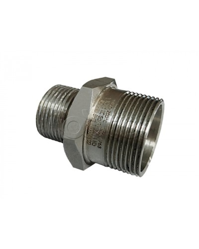 Металлический резьбовой переходник взрывозащищённый Магнито-контакт Ех-переходник МКВМ 01МН 1МН Н (М16х1,5/М20х1,5) 1Ex d IIС Gb/PB Ex d I Mb или Ex tb IIIС Db или 0Ex ia IIC Ga или 1Ex e IIС Gb в Назрани Дополнительное оборудование (Ex) Pintop.ru