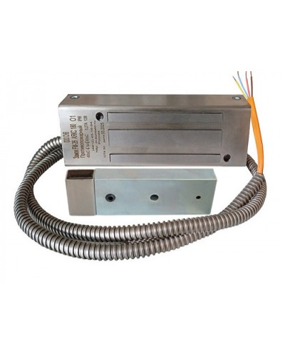 Замок электромагнитный FM-26 АЯКС (противопожарный) 180 24В Магнито-Контакт в Назрани Электромагнитные замки Pintop.ru