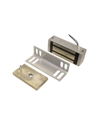 Замок электромагнитный Олевс М1-300 серый в Назрани Электромагнитные замки Pintop.ru