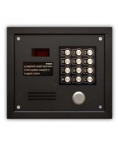 Цифровой домофон Олевс PRO-EM черный в Назрани Домофония Pintop.ru