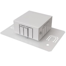 Коробка монтажная огнестойкая металлическая для троса КМОМ-ТС (4к х 2.5мм) 152х106х44 IP31 ПожТехКабель (077-003)