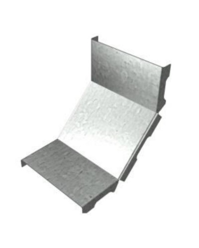 Крышка угла вертикального внутреннего 90° 300х15 (0,7) для лестничного лотка ПожТехКабель (651-003) в Назрани Кабельные лотки Pintop.ru