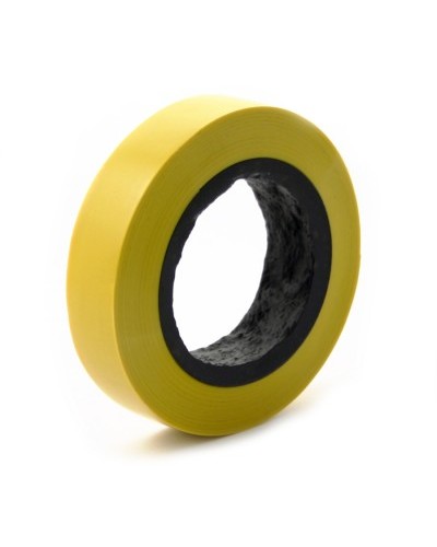 Изолента ПВХ 20 метров ширина 19мм (Желтый) ПожТехКабель PTK-Accessories в Назрани Стяжки-хомуты Pintop.ru