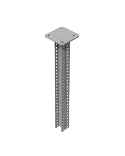 Стойка консольная сварная двойная 1800 мм (35х30) (2,0) (пятка 120х120) (5,0) ПожТехКабель (573-309) в Назрани Аксессуары для лотков Pintop.ru