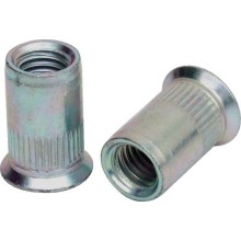 Заклепка резьбовая стальная с фланцем М6х1х16 (1000 шт/уп) ПожТехКабель (868-003)