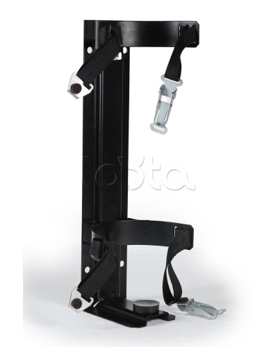 Кронштейн ПОЖТЕХНИКА КТР-6 на 2 ремнях (d145-150) для ОП-6 в Назрани Аксессуары для огнетушителей Pintop.ru