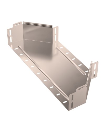 Переходник симметричный Стандарт INOX (AISI 409) 500х300х100 Промрукав (PR16.6085) в Назрани Аксессуары для лотков Pintop.ru