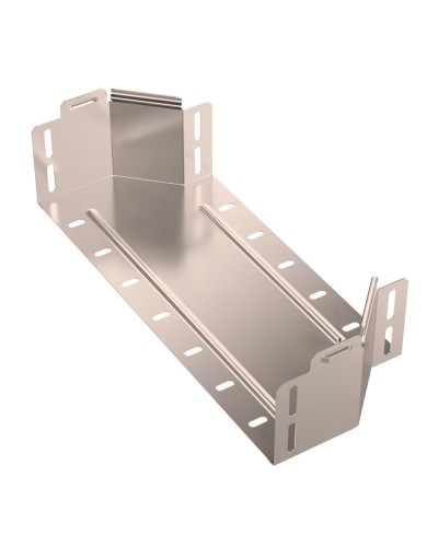 Переходник симметричный Стандарт INOX (AISI 409) 400х300х100 Промрукав (PR16.6076) в Назрани Аксессуары для лотков Pintop.ru