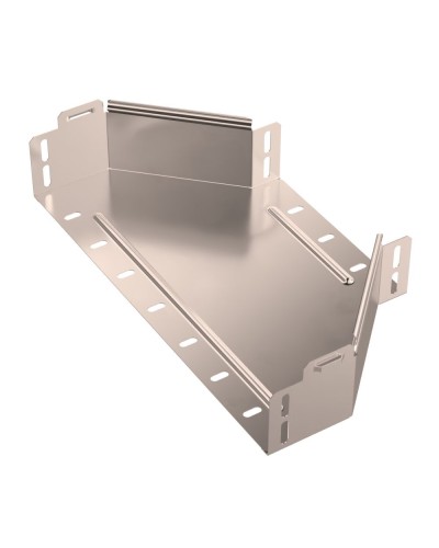 Переходник симметричный Стандарт INOX (AISI 409) 400х200х80 Промрукав (PR16.6075) в Назрани Аксессуары для лотков Pintop.ru