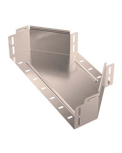 Переходник симметричный Стандарт INOX (AISI 409) 400х200х100 Промрукав (PR16.6073) в Назрани Аксессуары для лотков Pintop.ru