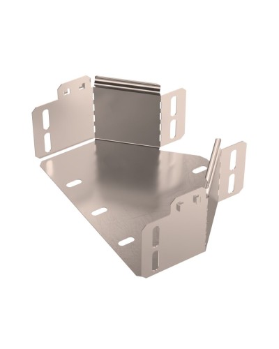 Переходник симметричный Стандарт INOX (AISI 409) 200х100х80 Промрукав (PR16.6057) в Назрани Аксессуары для лотков Pintop.ru