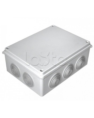 Коробка распределительная для о/п безгалогенная (HF) атмосферостойкая 260х175х90 б/г (7шт/кор) Промрукав (40-03315) в Назрани Распределительные коробки Pintop.ru