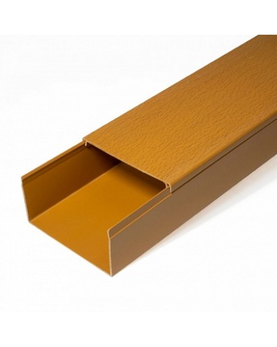 Кабель-канал бук 2-й замок в п/э 80х60 (8 м/уп) Промрукав (PR03.0205) в Назрани Огнестойкие кабельные линии Pintop.ru