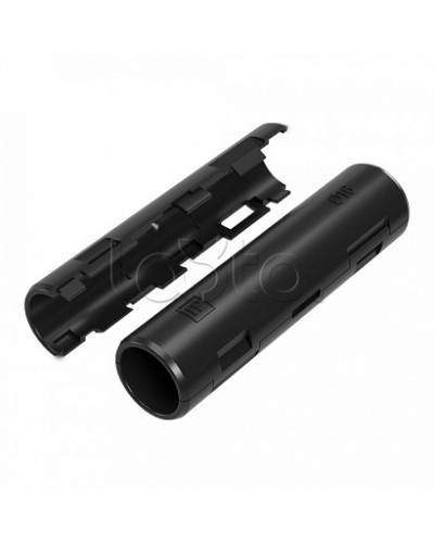 Муфта разборная d16 мм атмосферостойкая черная (10шт/500шт уп/кор) Промрукав (PR13.0433) в Назрани Повороты, муфты, тройники Pintop.ru