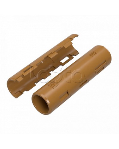 Муфта разборная d16 мм бук (100шт/1200шт уп/кор) Промрукав (PR13.0421) в Назрани Повороты, муфты, тройники Pintop.ru