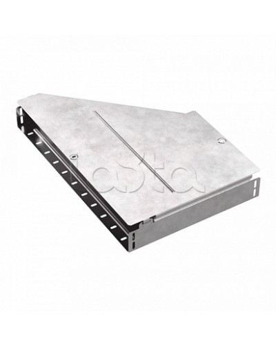 Переходник правый с крышкой Стандарт 600х300х80 Промрукав (PR16.0731) в Назрани Аксессуары для лотков Pintop.ru