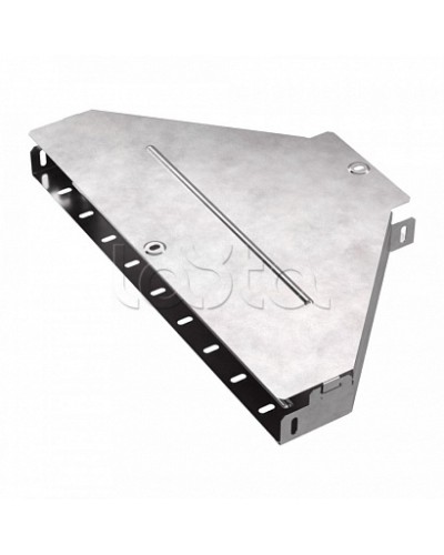 Переходник симметричный с крышкой Стандарт 500х150х50 Промрукав (PR16.0658) в Назрани Аксессуары для лотков Pintop.ru