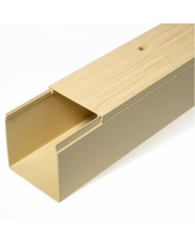 Кабель-канал сосна 2-й замок 60х60 (24м/уп) Промрукав (PR.025450) в Назрани Кабель-канал Pintop.ru