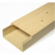 Кабель-канал сосна 2-й замок 100х40 (24м/уп) Промрукав (PR.025453)