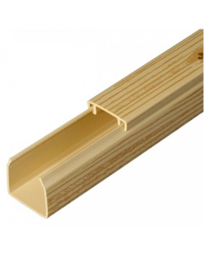 Кабель-канал сосна 2-й замок в п/э 16х16 (84 м/уп) Промрукав (PR03.0180) в Назрани Кабель-канал Pintop.ru