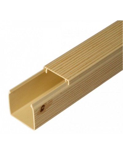 Кабель-канал сосна 2-й замок в п/э 25х25 (32 м/уп) Промрукав (PR03.0183) в Назрани Кабель-канал Pintop.ru