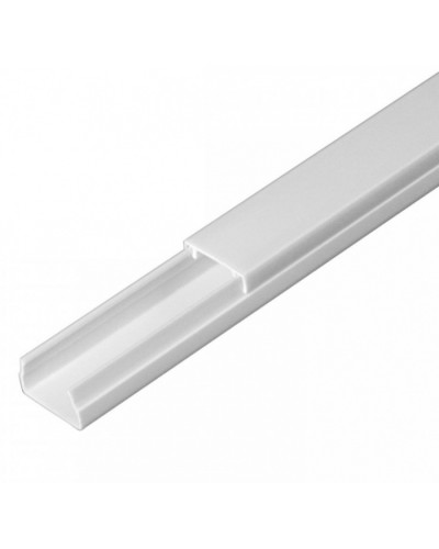 Кабель-канал белый 2-й замок в п/э 15х10 (234м/уп) Промрукав (PR.0325201) в Назрани Кабель-канал Pintop.ru