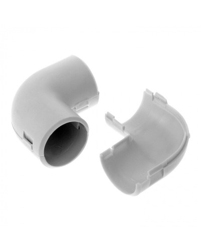 Соединитель угловой разборный д32 (30 шт/уп/) Промрукав PR.07532 в Назрани Повороты, муфты, тройники Pintop.ru