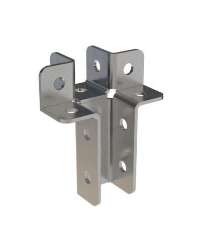 Соединитель четырехсторонний HDZ Промрукав (PR08.22875) в Назрани Аксессуары для лотков Pintop.ru