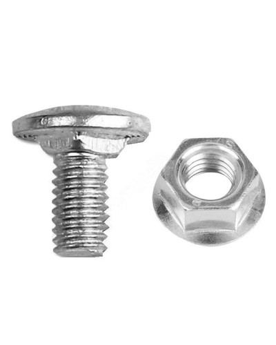 Комплект соединительный 6х10 (Винт DIN 603 + гайка М6Сб DIN 6923) Промрукав (PR08.2408) в Назрани Крепеж Pintop.ru