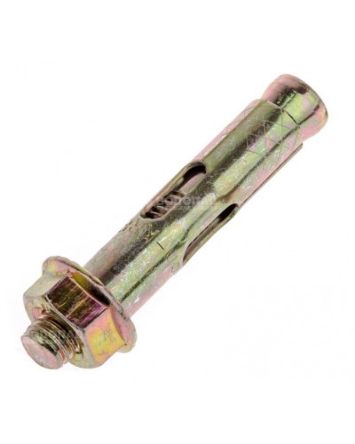 Анкерный болт с гайкой оцинкованный М6/8х120 (50 шт/уп) Промрукав (PR08.3059) в Назрани Крепеж Pintop.ru