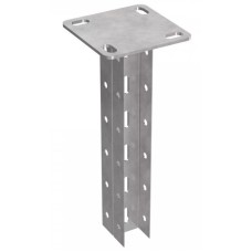 Стойка двойная потолочная для средних нагрузок 35х30х1500 пятка 120х120 Промрукав (PR08.3448)