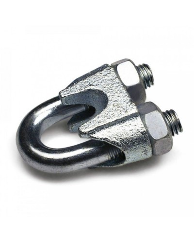 Зажим троса одинарный D4мм тип Слоник DIN 741 (100 шт/уп) Промрукав (PR08.3892) в Назрани Держатели, клипсы, скобы Pintop.ru