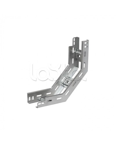 Угол вертикальный внутренний 90 градусов лестничный 400х150 (1,5 мм) Промрукав (PR08.5560) в Назрани Аксессуары для лотков Pintop.ru