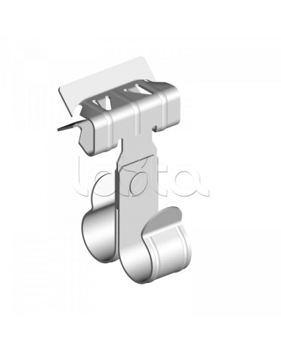 Зажим балочный 15-20 мм под трубу 20 мм двойной Промрукав (PR08.5855) в Назрани Аксессуары для лотков Pintop.ru