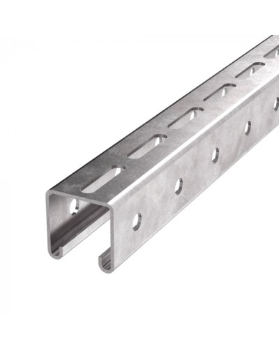 Профиль STRUT HDZ ПС-41х41х2500 (2,0 мм) Промрукав (PR08.5896) в Назрани Аксессуары для лотков Pintop.ru