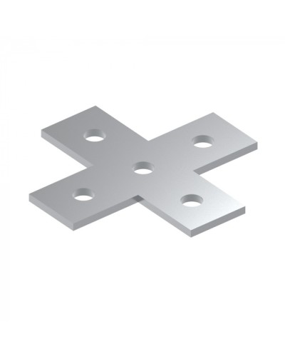 Пластина Х-образная 5 отверстий HDZ Промрукав (PR08.8809) в Назрани Аксессуары для лотков Pintop.ru